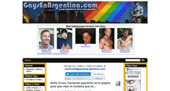 Desktop Screenshot of gaysenargentina.com